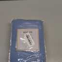 WINLIFE 100% Cotton Quilted Pillow Sham Floral Printed Pillow Cover Standard Size (Mineral Blue) (26" x 20" (Pack of 2))