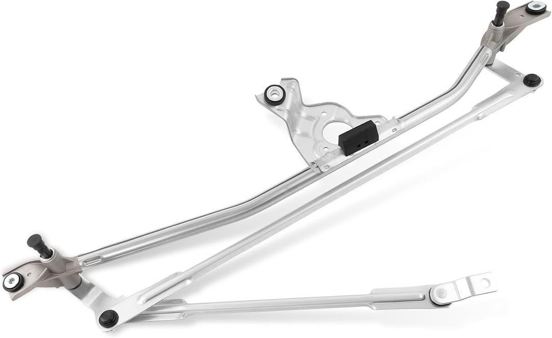 Gledewen 602-230 Front Windshield Wiper Transmission Linkage Assembly w/o Motor Compatible with 07-14 Cadillac Escalade / 07-13 Chevrolet Silverado / 07-14 GMC Sierra 1500/2500 HD/3500 HD