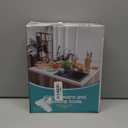 P&P CHEF Lasagna Pan, Rectangular Cake Pan Roaster Pasta Baking Cookie Sheet Pans Stainless Steel, Heavy Duty & Durable, Oven & Dishwasher Safe, 10.7" L x 3.2" H