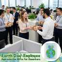 60 Sets Earth Appreciation Gifts Globe Compact Mirrors Earth Day Giveaways World Environment Day Party Favors with Thank You Cards Gifts for Teacher Nurse Volunteer Adult Employee Office Coworker