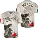 CHIARA CONTI11 Mexican Jersey - Men's Soccer & Baseball Jersey (Large)