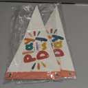 Let's Play All Day Flag Pennant Banner, Boho Nursery, Playroom Wall Hanging, 2 Piece