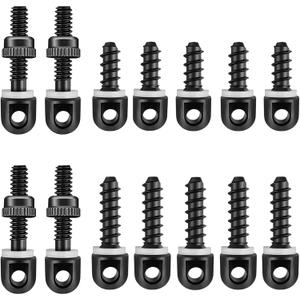 Anovo Sling Swivel Studs Set, Wood Bolt Screw Studs Crossbow Sling Screw
