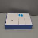 Simsky Split Screen Video Baby Monitor with 2 Cameras, Dual 4MP Cameras with 6X Zoom, 7" UHD Touch Screen Portable Audio Baby Monitor, App Remote Access 32GB Local Storage