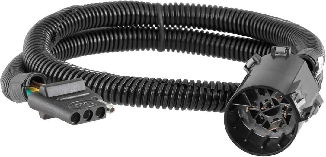CURT 55515 Replacement Vehicle-Side 4-Pin Connector, Factory Tow Package and USCAR Socket Required