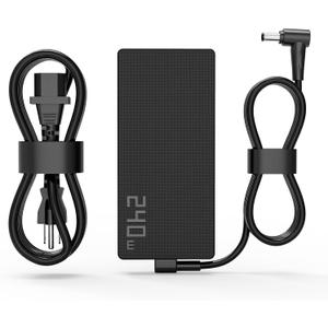 240W AC Laptop Charger Compatible with ASUS ROG Zephyrus G14 G15 G16 ADP-240EB B M16 M15 S15 S17 GU604 GU603Z GU603H GU603ZW GU603ZE GA402 GA402RK GA402RJ GA402XI GA402XZ GA402XV TUF A16 F15