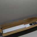 98.4in Double Row Curtain Tracks, Heavy Duty Drop Curtain Rails, Aluminum Alloy Ceiling Drape Track Set for Living Room Bedroom Hospital (White, 2.5m)