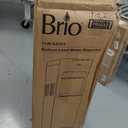 Brio Bottom Loading Water Cooler Dispenser for 5 Gallon Bottles - 3 Temperatures with Hot, Room & Cold Spouts, Child Safety Lock, LED Display with Empty Bottle Alert, Stainless Steel