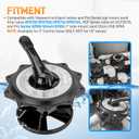 SPX0715BA3 Key Cover and Handle Assembly with O-Ring Compatible with Hayward Multiport Valves and Filters Replace# SP0715, SP0716, S220T2, S270T