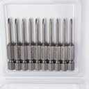 PH0 Screwdriver Bits PHILLIPS 0# Cross Bits Two Inch Long 5 pcs