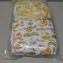 Wegreeco Cloth Diapers 6 Pack with Inserts & Wet Bag, Washable Reusable Diapers for Babies, One Size Adjustable (Abstract Geometrical)