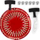 Canamax GX340 GX390 Recoil Starter Pull Start Assembly - Compatible with Honda GX 340 GX 390 188F 11HP 13HP 4-Stroke Engine Generator - Replaces 28400-ZE3-W01ZA 28400-ZE3-W01 Pull Cord Rope