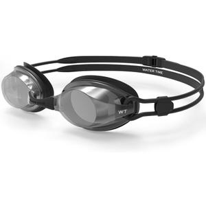 Unisex Swipe Swimming Goggles for Men & Women Anti-Fog,UV Technology Dual Strap No Leakage swim goggles (Black)