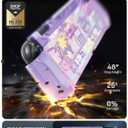 Mumba for Nintendo Switch 2 Case [Blade Series] [Dock Friendly] [Military-Grade Protection] Switch 2 Grip Protective Cover Shell, Quick-Release Joy-Con, Accessories for Switch 2 Controllers (Purple)