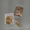 Tondiamo 266 Pieces Christmas DIY Gold Keychain Making Kit Bat Christmas Tree Santa Charm Jewelry Making Snowflakes Stocking Ornaments Bulk for Key Ring Art Adults Women Bag Gift (Red)