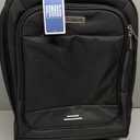 Rolling Backpack, 15.6 inch Laptop Backpack with 4 Spinner Wheels, Carry on Travel Backpack Water Resistant Wheeled Backpacks for Women Men Suitable for Overnight College Work, Black