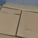 qiqee Auto-pop Up 90pcs Brown Pastry Box With Window Donut Pie Boxes 8"x8"x2.5" Bakery Box