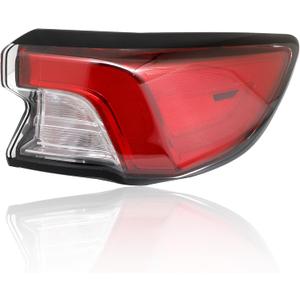 XQSMWF LED Tail Lights Outer Assembly LJ6Z13404 Compatible with Ford Escape 2020 2021 2022 5pins Right Passenger Side Rear Light Taillights Replacement LJ6Z-13404