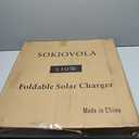 110W 18V Portable Solar Panel Kit,Portable Foldable Solar Panel,NextGen Solar Cell Up to 25% Conversion Rate,ETFE IP68 Waterproof & Dustproof for Power Station Outdoor Camping RV Trip