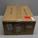 Boho Gold Caged Ceiling Fan with Light and Remote, White Fabric Low Profile Semi Flush Mount Fandelier Ceiling Fans with Lights, Modern Chandelier Fan 6-Speed for Bedroom, Nursery, Living Dining Room