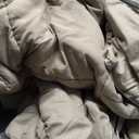 Cotton Blanket  (110x94, light brown)