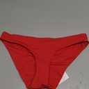 BECCA Hipster Bikini Bottom, Cheeky Coverage, Swimwear Separates for Women (Small, Color Code (Fire))