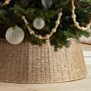 Hommtina Christmas Tree Collar- 26",Christmas Tree Base Christmas Tree Basket Collar for Home, Living Room,for Covering Tree Stand (Burlywood, 26 in)