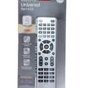 GE 4-Device Universal TV Remote Control in Brushed Silver