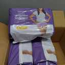 Amazon Basics Incontinence Underwear for Women, Protective, Disposable, Postpartum, Maximum Absorbency, Small, Lavender, 72 Count (3 Packs of 24)