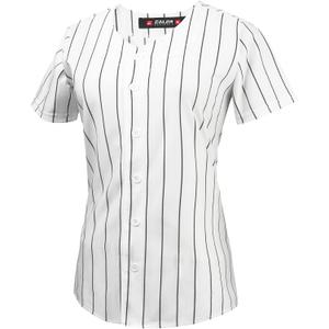 EALER BJW80 Series Women's Baseball Jersey Softball Jersey Button Down Shirts, (X-Large)