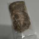 SARLA 2PCS Messy Hair Bun Hair Pieces Wavy Curly Synthetic Updo Fake Scrunchies Ponytail Extension for Women Sand
