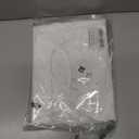 PINKMSTYLE Women's Basic Double Lined Scoop Neck Tank Tops Adjustable Cami Tank Summer Sleeveless Tops (White, XS)