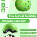 Kids Bike Helmet Set, Adjustable Helmet for Ages 2-3-5-8-14 Year Boys Girls, Toddler Pad Set with Knee and Elbow Pads for Bike, Roller, Skating, Scooter, Longboard and More Sports, 6 Color, Size 54-57 cm