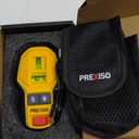 PREXISO 2-in-1 Rechargeable Cross Line Laser Level with Magnetic Stud Finder, Compact Line Lasers with LED Bubble Vials for Accurate Marking, Stud Detector Wall Scanners for Hanging Frames & Pictures