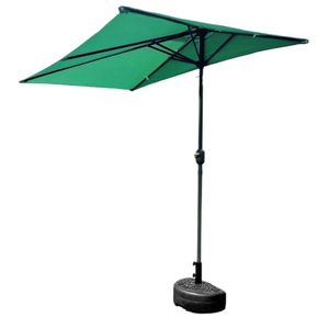 Habrur Parasol Patio Umbrella Outdoor Umbrella Patio Umbrellas Outdoor Umbrella with Crank for Pool Backyard Deck Beach Umbrella Shade (Color : A, Green)