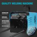 DURATECH 125A MIG Welder, 120V Flux Core Welder Gasless Welding Kit with Wire Feed, Welding Gun and 15A to 20A Plug Adapter, Portable Welding Machine IGBT Inverter Welder for DIY,Home Repair,Small Job