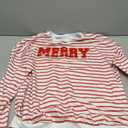 FCGHSII Christmas Sweatshirt for Women: Merry Christmas Long Sleeve Shirts Embroidered Xmas Holiday Crewneck Pullover Tops, Size XL