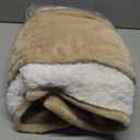 Heating Blankets Heated Throw 50''X60'' - Electric Throw with 5 Heating Level & 4 Hour Auto Off, Ultra Soft, Machine Washable & Overheating Protection, House Warming Gifts New Home(Beige) (07-linen)