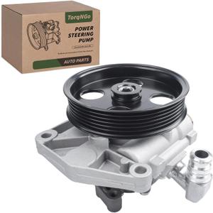 21-341 Power Steering Pump Assembly with Pulley Compatible with Mercedes-Benz C300, C350, GL450, GL550, ML350, ML550, R350, 2008-2012 Power Assist Pump Replace # 21341, 96341, 0054664201