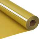 RENLITONG Golden Iron on Vinyl 12Inch by 20ft Roll HTV Heat Transfer Vinyl for T-Shirt HTV Rolls for All Cutter Machine - Easy to Cut & Weed for Heat Transfer Design