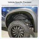 5.8FT Rear Wheel Well Guard Compatible with 2019-2026 Chevy Silverado 1500 Rear Wheel Well Liners Tire Inner Fenders Replacement for 2019-2026 Chevy Silverado Accessories