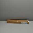 Ivilon Tension Curtain Rod - Spring Tension Rod for Windows or Shower, 24 to 36 Inch. Black