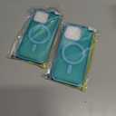 2 x BENTOBEN for iPhone 16 Pro Case [Compatible with Magsafe] Magnetic Matte Phone Case iPhone 16 Pro Translucent Slim Thin Shockproof Women Men Protective Cover iPhone 16Pro 6.1" 2024, Lake Blue