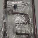 Toplife Pot Lids Organizer Rack for Cabinet and Countertop, 7+ Pan Lids and Bakeware Organizer Rack Holder with 7 Adjustable Compartments - Brown