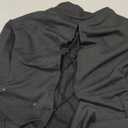 SOLY HUX Women's Open Back Tops Mock Neck Long Sleeve Criss Cross Backless T Shirt Going Out Crop Top (Plain Black), S