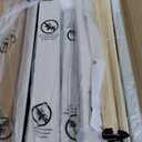 King Size Bed Frame and Headboard,Vertical Channel Tufted Wingback No Box Spring Needed, Mattress Foundation, Easy Assembly, Beige