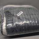 INFIIXSO Sherpa Fleece Queen Size Blanket - Super Soft & Warm Striped Fleece, Cozy Plush Fluffy Large Bed Blanket All Season Use (Grey, 90x90 Inches