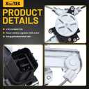 Front Passenger Side Power Window Regulator with Motor (2-Pin)