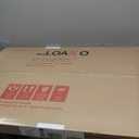 LOAAO 24”X32” Bronze Bathroom Mirrors for Vanity, Rounded Rectangle Brushed Bronze Metal Frame Mirror, Anti-Rust, Hangs Horizontally or Vertically