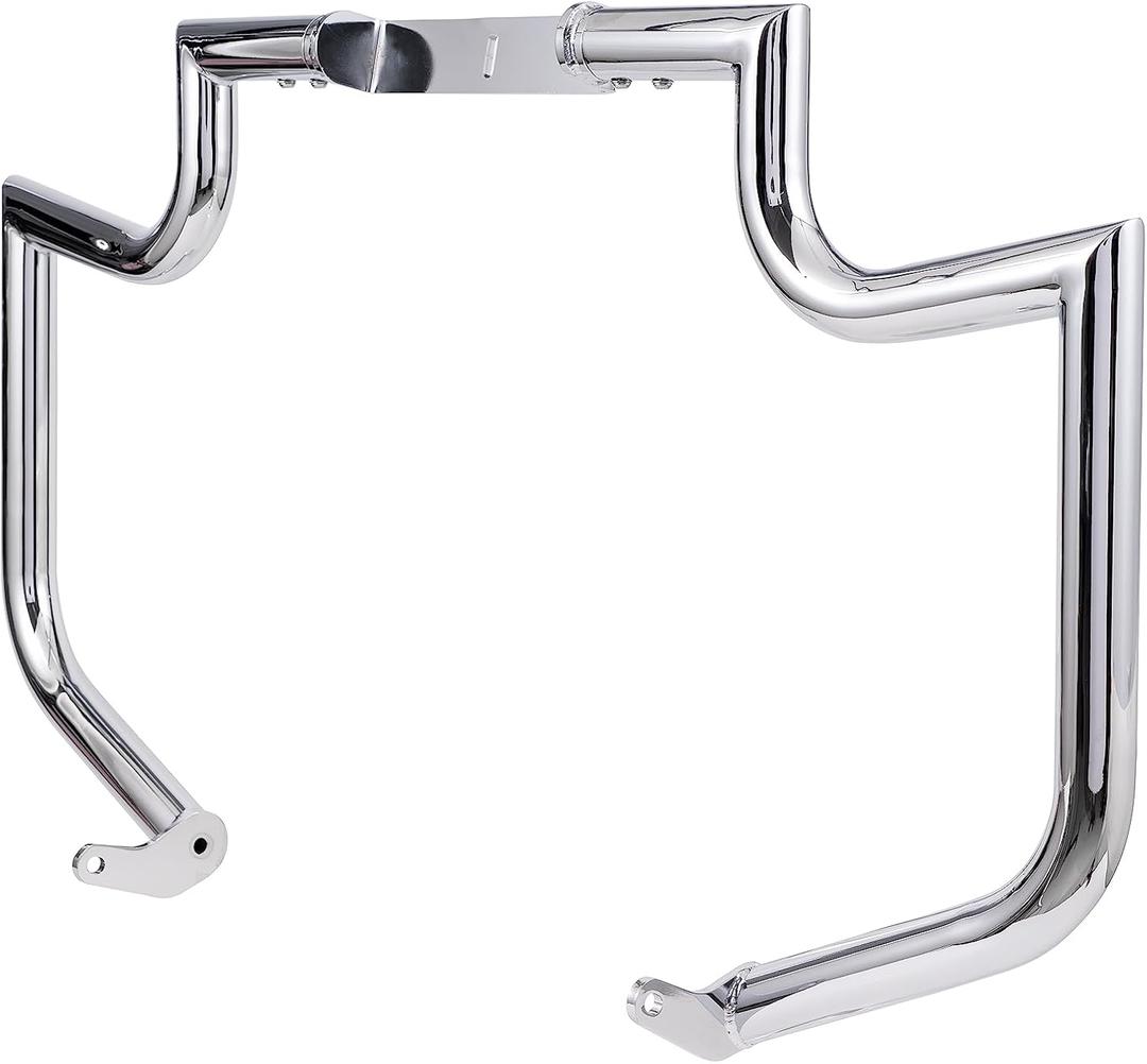 1.5" Crash Bar Engine Guard Highway Freeway Bar for Honda VT1100 Shadow Spirit Sabre 2000-2007 (Silver)